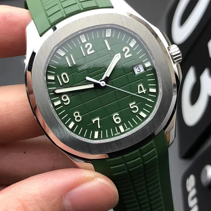 Steel Wang Men's Watch: Sapphire Mirror, Green Grenade Dial, Drill-less Movement - Made in China