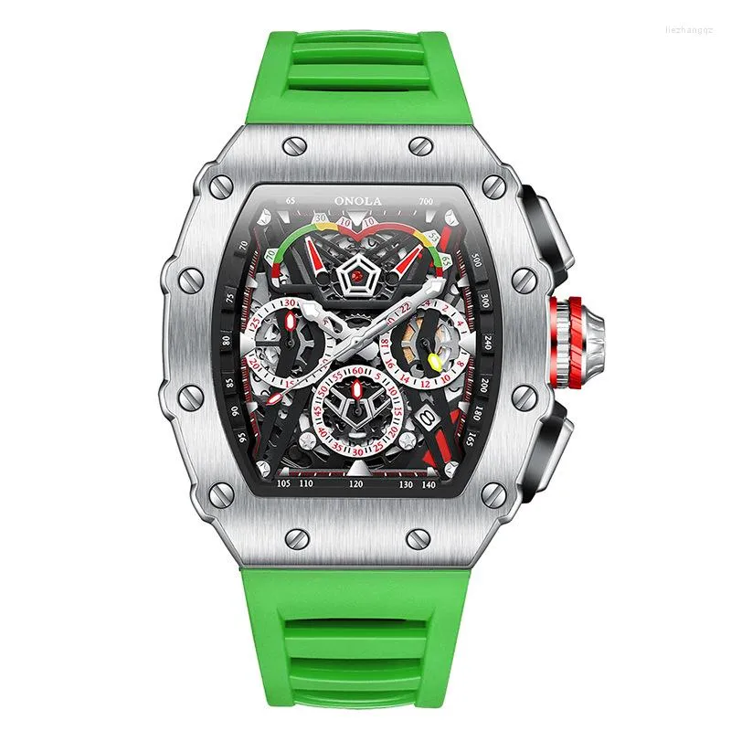 Wristwatches Quartz Watches Men's Exquisite Sports Leisure High-end Luminous Calendar Three-pin Display Made In China