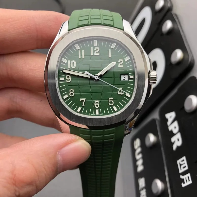 Steel Wang Men's Watch: Sapphire Mirror, Green Grenade Dial, Drill-less Movement - Made in China