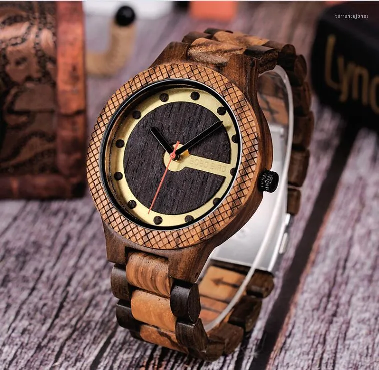 Wristwatches WT V-Q09 Fashion Wood Watches Men Quartz Business Clock Quality Chinese Products Drop Ship Relogio Masculino