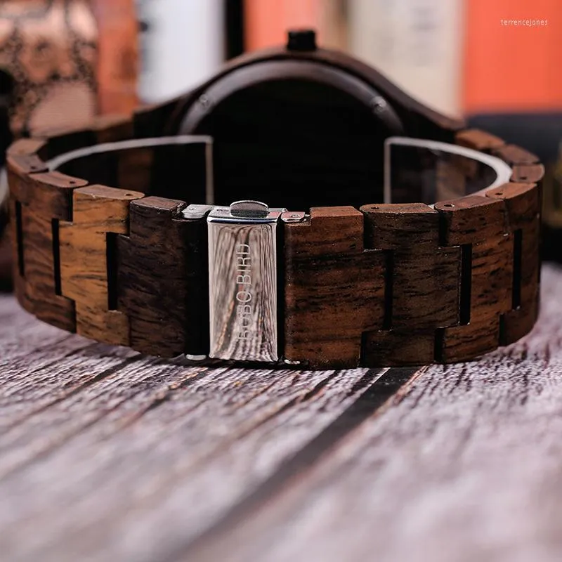 Wristwatches WT V-Q09 Fashion Wood Watches Men Quartz Business Clock Quality Chinese Products Drop Ship Relogio Masculino