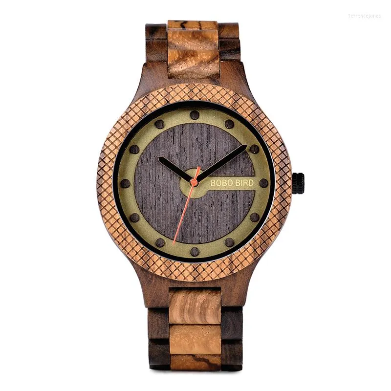 Wristwatches WT V-Q09 Fashion Wood Watches Men Quartz Business Clock Quality Chinese Products Drop Ship Relogio Masculino