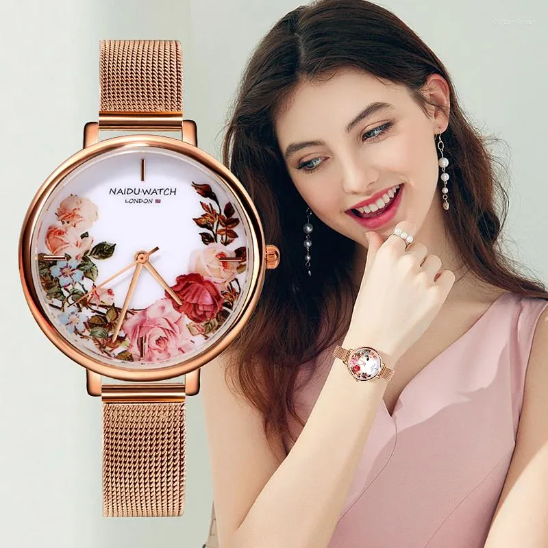 Wristwatches Ultra Fine Strap Luxury Women Wristwatch Dress Watch Classic Chinese Style Female Ladies Zegarek Damski