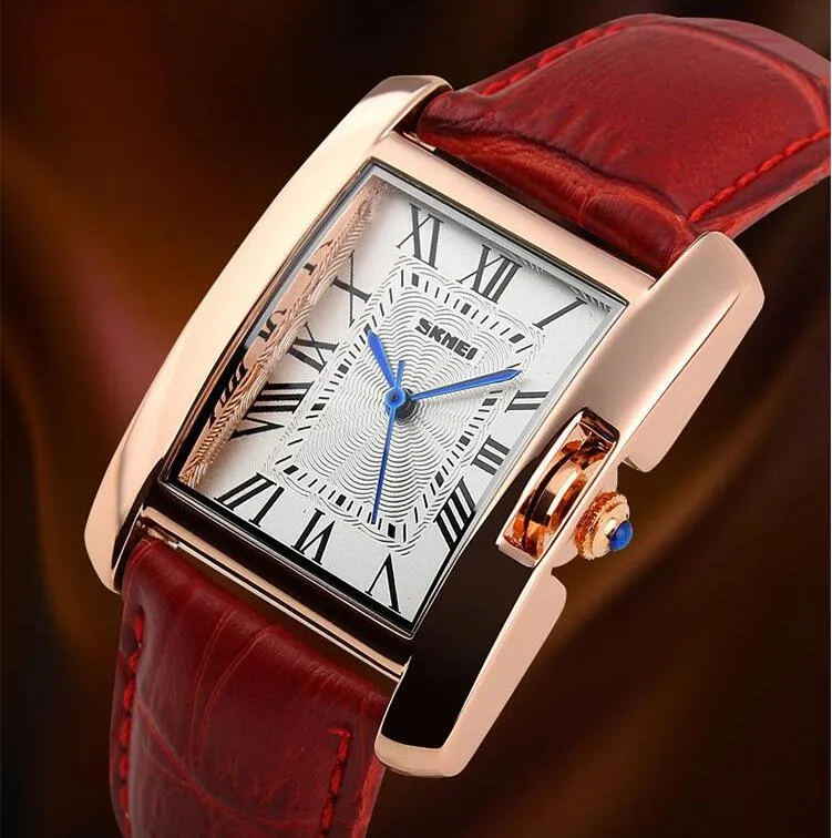 Watches Ladies Women 2021 Leather Strap Quartz Wristwatches for Lady Skmei Custom Fashion Luxury Watches Gift Chinese Whole300E