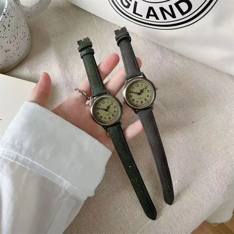 Luxury womens watches Designer Antique Chinese style watch girls retro niche Mori students small and simple medieval quartz women watch